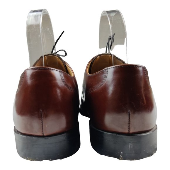 Hanover Master Flex Brown Leather Oxford Dress Shoes Lace Up main image 4